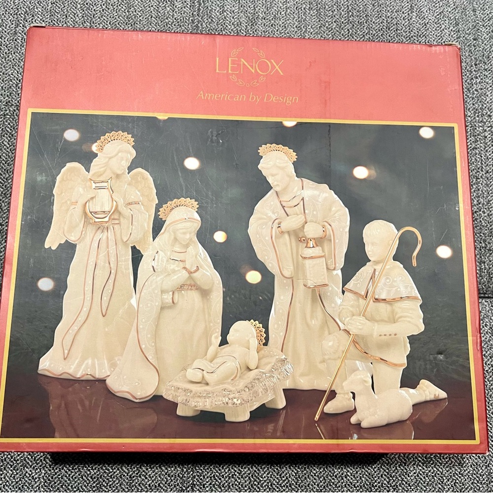 Lenox Ivory Nativity Set